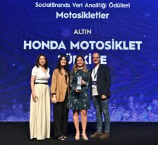 Honda Motosiklet Türkiye'ye Brandverse Awards'ta altın ödül