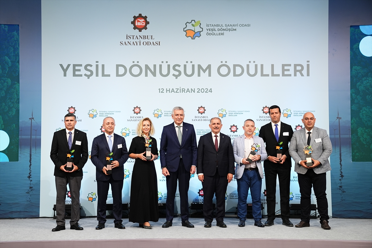 “İSO Yeşil Dönüşüm Ödülleri” sahiplerini buldu