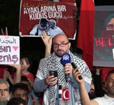 İsrail'in Filistin'e yönelik saldırıları Avcılar'da protesto edildi