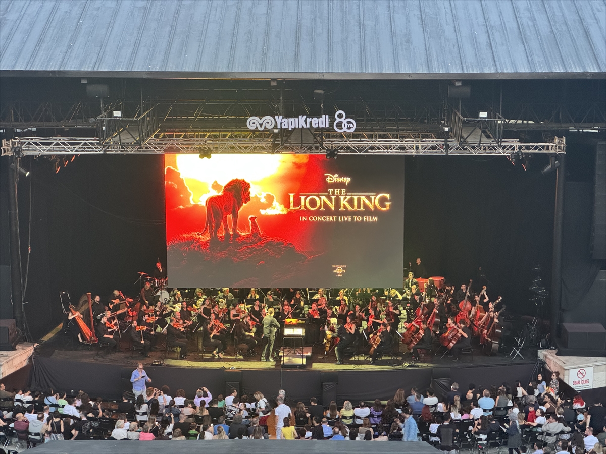 İstanbul Film Orkestrası “The Lion King” filmine eşlik etti