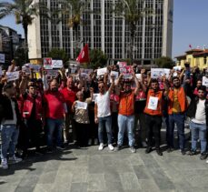 İzmir'de motokuryeler öldürülen meslektaşları için konvoy yaptı