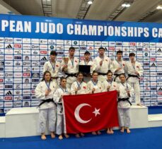 Judo Ümit Milli Takımı, Bulgaristan'da Avrupa ikincisi oldu