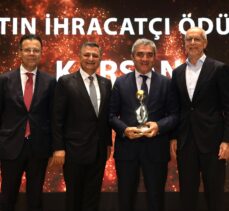 Karsan İhracat Şampiyonları Ödülleri'nde altın plaket aldı