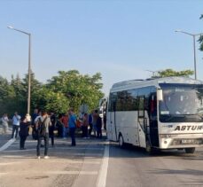 Kırklareli'nde zincirleme trafik kazasında 19 kişi yaralandı