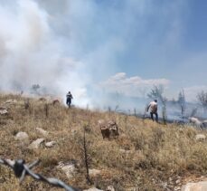 Konya'da makilik alanda çıkan yangın söndürüldü