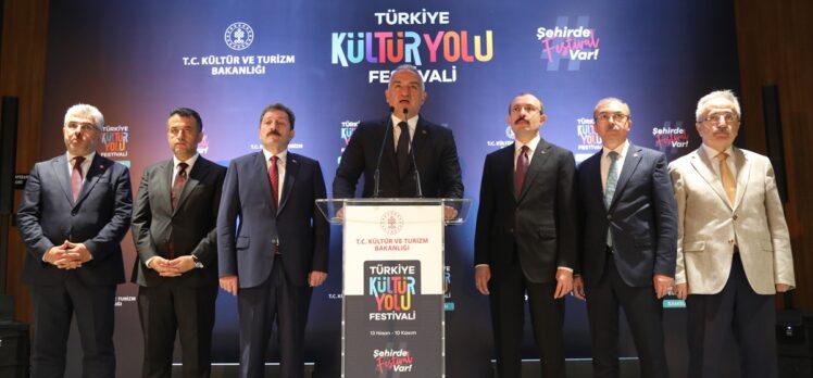 Kültür ve Turizm Bakanı Ersoy, Samsun Kültür Yolu Festivali'nin açılışına katıldı: