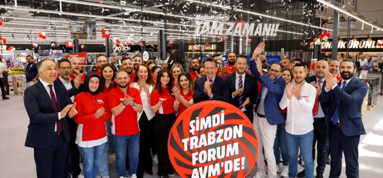 MediaMarkt'ın yeni mağazası Forum Trabzon AVM'de açıldı