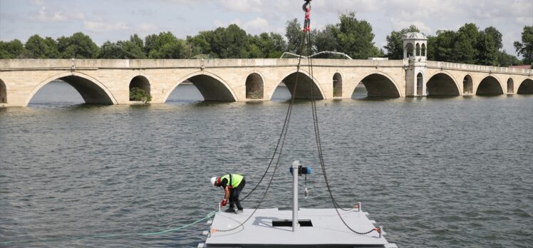 Meriç Nehri'ne olimpik standartlarda kürek parkuru kuruluyor