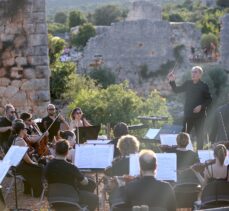 Mersin Devlet Opera ve Balesi, Kanlı Divane Antik Kenti'nde konser verdi