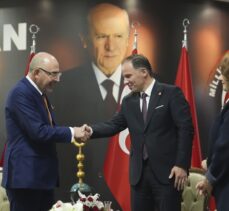 MHP Genel Merkezi'nde bayramlaşma