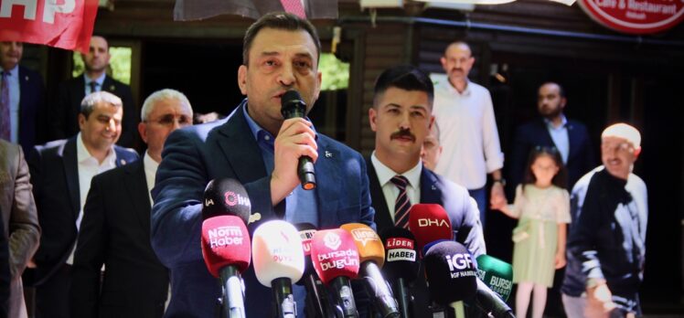 MHP Genel Sekreteri Büyükataman, Bursa'da partisinin bayramlaşma programında konuştu: