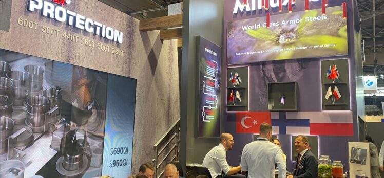 Miilux OY, yeni zırh çeliklerini Eurosatory 2024 Fuarı'nda tanıttı