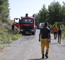 GÜNCELLEME – Muğla'nın Milas ilçesinde çıkan orman yangını söndürüldü