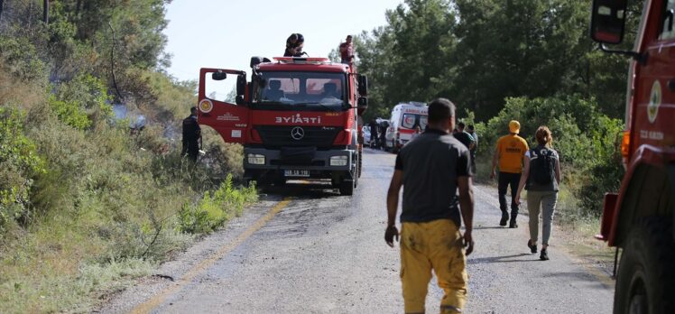 GÜNCELLEME – Muğla'nın Milas ilçesinde çıkan orman yangını söndürüldü