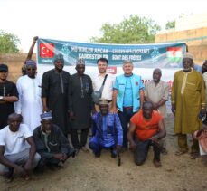 Nijer halkı yardım organizasyonları dolayısıyla Türkiye'ye minnettar