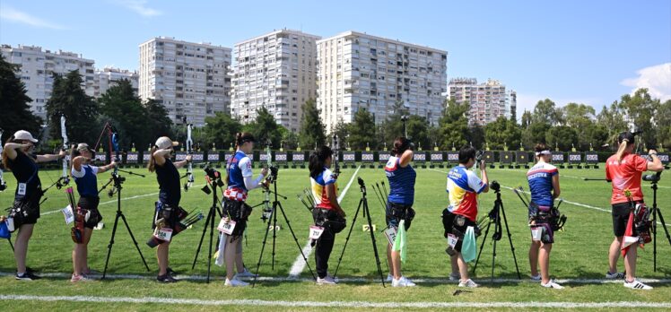 Okçulukta Dünya Kupası'nın 3. ayak müsabakaları, Antalya'da başladı