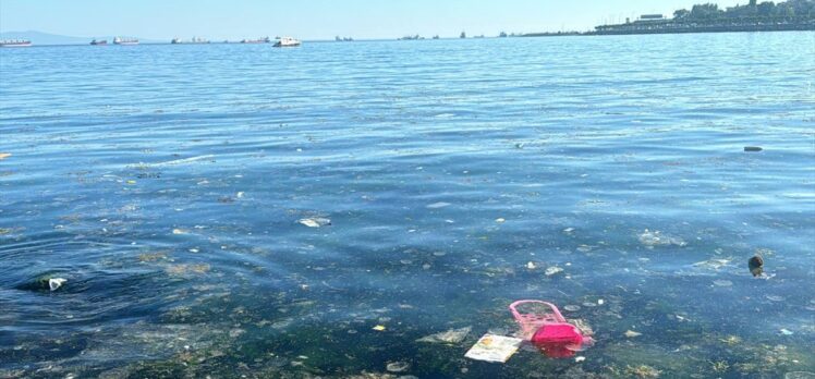 Samatya'daki deniz kirliliği vatandaşların tepkisini çekti