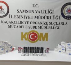 Samsun'da kaçakçılık operasyonunda 2 şüpheli yakalandı