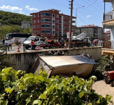 Samsun'daki trafik kazasında 11 kişi yaralandı