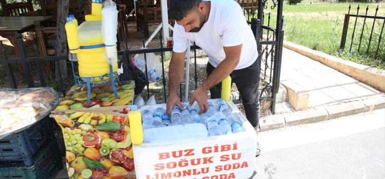 Şanlıurfa'da sıcak hava etkili oluyor