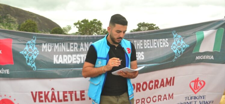 TDV, Nijerya'da vekalet yoluyla kesilen kurbanlıkların dağıtımını sürdürüyor