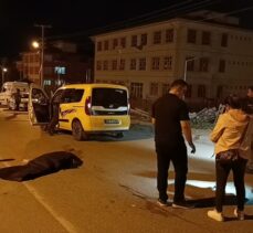 Tokat'ta hafif ticari aracın çarptığı yaya öldü