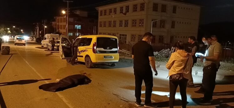 Tokat'ta hafif ticari aracın çarptığı yaya öldü