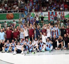 Trabzonspor Basketbol A Takımı, bölgesel ligde şampiyon oldu