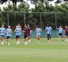 Trabzonspor yeni sezon hazırlıklarını sürdürdü