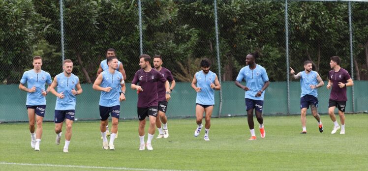 Trabzonspor yeni sezon hazırlıklarını sürdürdü