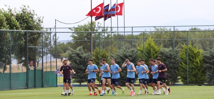 Trabzonspor, yeni sezon hazırlıklarını sürdürdü