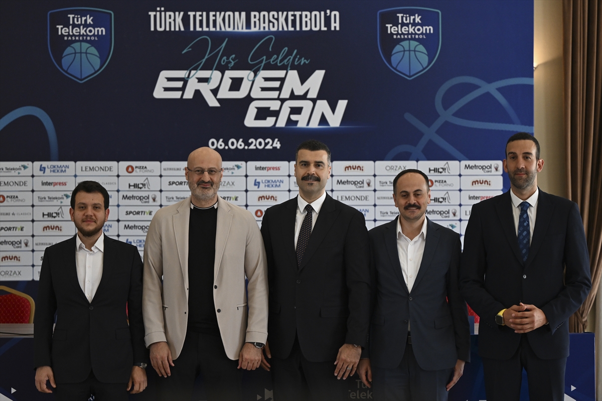 Türk Telekom Basketbol Kulübü, başantrenör Erdem Can'la sözleşme imzaladı