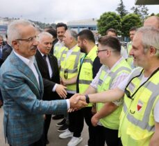 Ulaştırma ve Altyapı Bakanı Abdulkadir Uraloğlu, Trabzon'da konuştu: