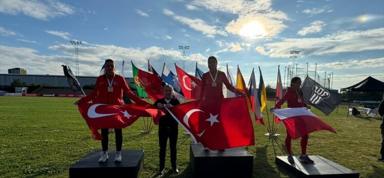 Özel sporcu Aysel Önder, Avrupa şampiyonu oldu