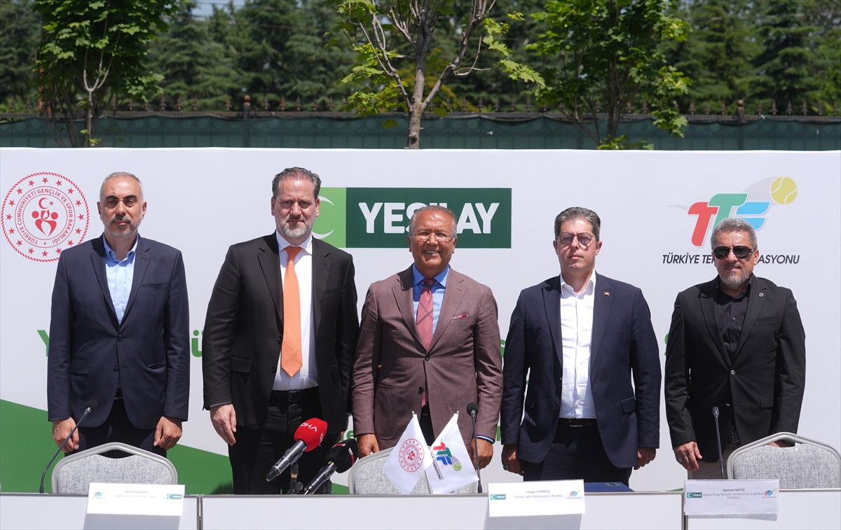 Yeşilay Büyükler Tenis Turnuvası, Ankara'da başladı