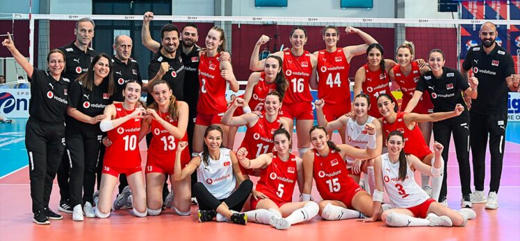 22 Yaş Altı Kadın Milli Voleybol Takımı, Avrupa 3'üncüsü oldu