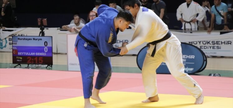 Kocaeli'de düzenlenen 4. Uluslararası Judo Turnuvası sona erdi