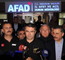 AFAD Başkanı Memiş, Erzurum'da koordinasyon toplantısında konuştu: