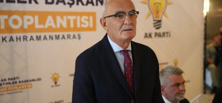 AK Parti Genel Başkan Yardımcısı Yılmaz, Kahramanmaraş'ta konuştu: