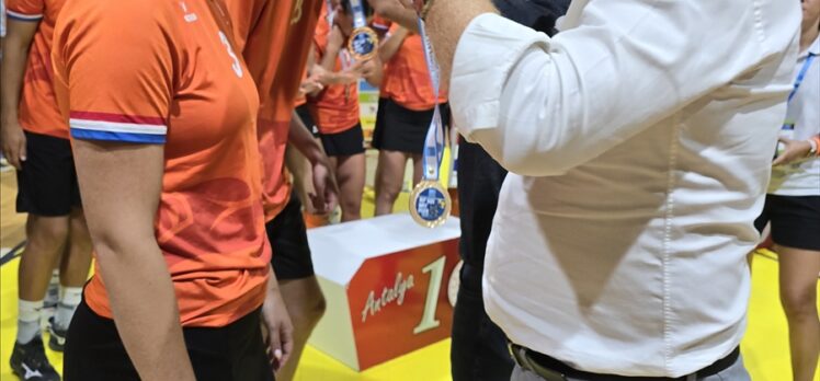 Antalya'da düzenlenen IKF 21 Yaş Altı Korfbol Dünya Şampiyonası tamamlandı