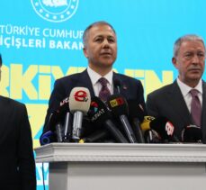 Bakan Yerlikaya Kayseri'deki olaylara ilişkin konuştu: (1)