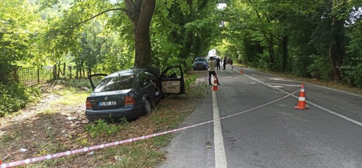 Bartın'da trafik kazasında 1 kişi öldü, 3 kişi yaralandı