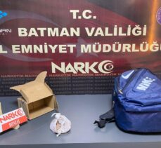 Batman'da çantasında uyuşturucu bulunan zanlı tutuklandı