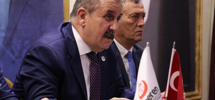 BBP Genel Başkanı Destici Tekirdağ'da konuştu: