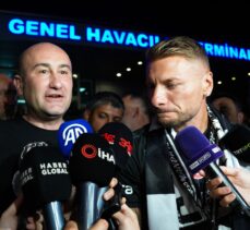 Beşiktaş'ın transfer görüşmelerine başladığı Ciro Immobile, İstanbul'a geldi