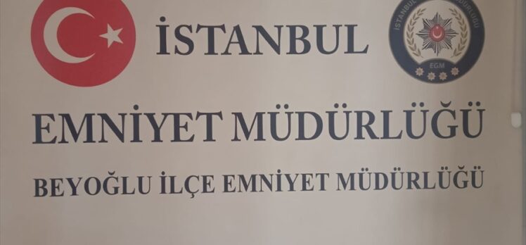 Beyoğlu'nda, bir kişiyi silahla yaralayan zanlı yakalandı