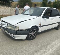 Bolu'da otomobille polisten kaçan 2 şüpheli kovalamacayla yakalandı