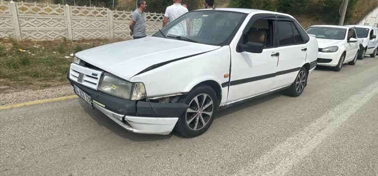 Bolu'da otomobille polisten kaçan 2 şüpheli kovalamacayla yakalandı