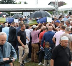 Bosna Hersek'teki savaşta Sırpların öldürdüğü 4 Boşnak sivil daha toprağa verildi