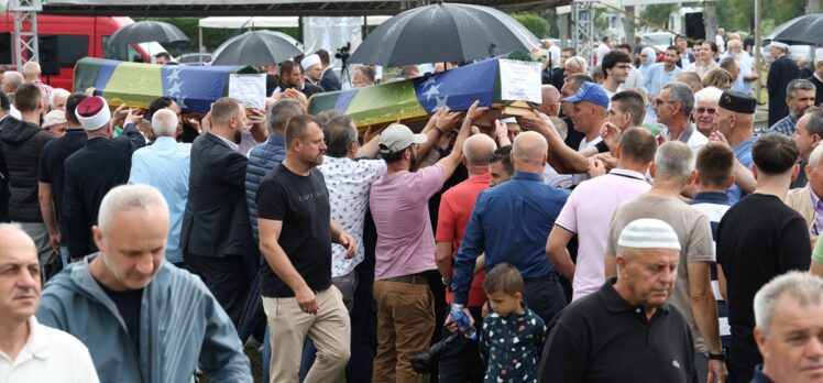 Bosna Hersek'teki savaşta Sırpların öldürdüğü 4 Boşnak sivil daha toprağa verildi